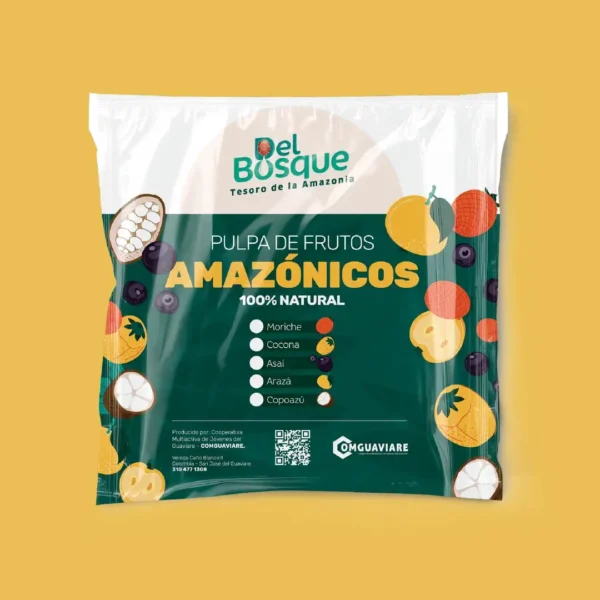 Pulpa de Fruto Amazónico - 5und  de 250gr